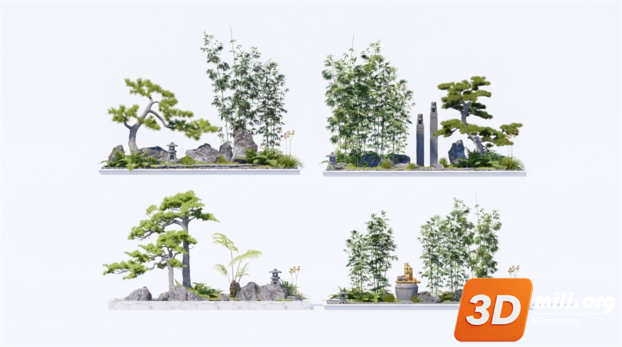 Rockery Skp Files